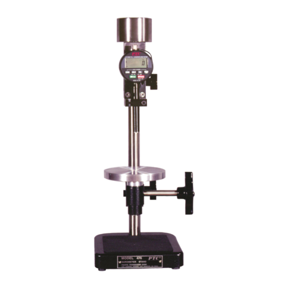 PTC Instruments 476 Quick Start Manual