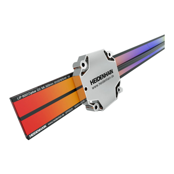HEIDENHAIN LIP 6000 Dplus Mounting Instructions