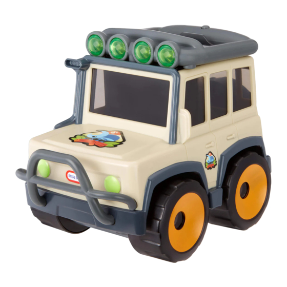 Little Tikes BIG ADVENTURES SAFARI SUV Manual