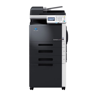 Konica Minolta bizhub C35 Installation Manual