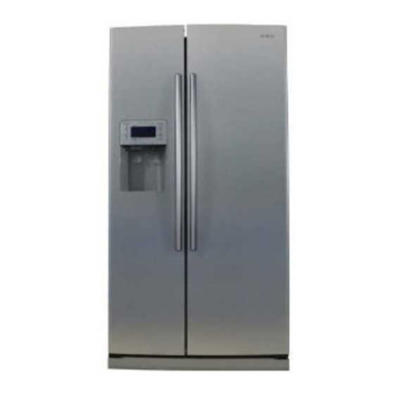 Samsung RS275ACBP - 27 cu. ft. Refrigerator Manuals