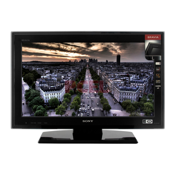 SONY BRAVIA KDL-32L5000 OPERATING INSTRUCTION Pdf Download | ManualsLib