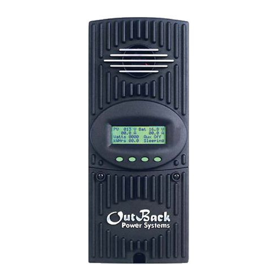 Outback FLEXmax 80 Quick Start Manual