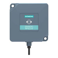 Siemens SIMATIC Ident RF622A FCC Operating Instructions Manual