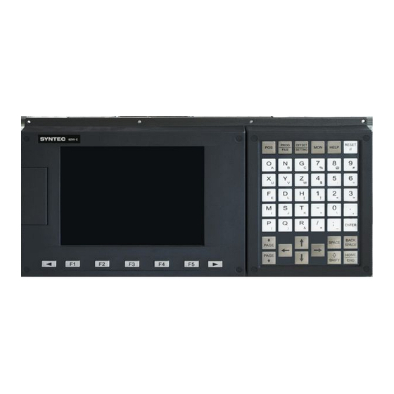 Syntec 60W-E Operation Manual