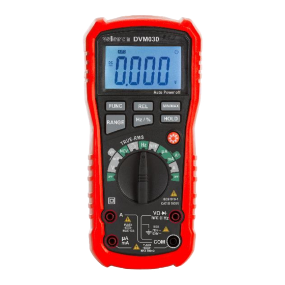 Velleman DVM030 User Manual