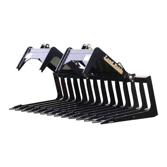 Land Pride SGS1578 Operator's Manual