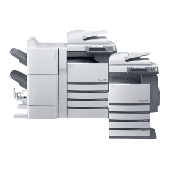 Toshiba e-Studio3511 Service Handbook
