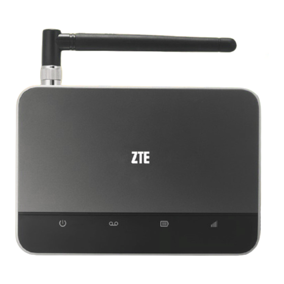Zte WF720 Quick Start Manual