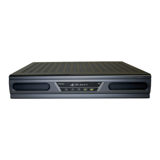 iDirect evolution x1 Installation Manual