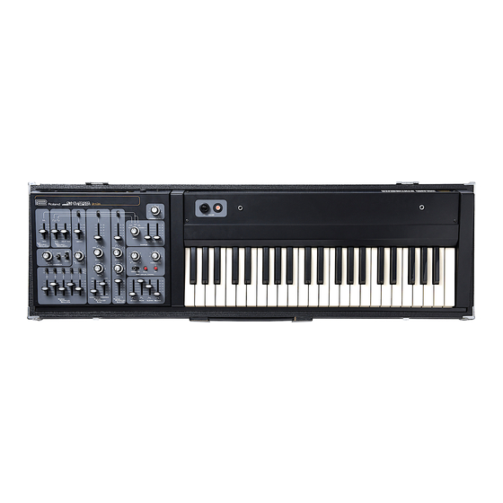 Roland SH-3 Instruction Manual