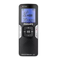 Philips LFH0860 - Digital Voice Tracer 860 2 GB Recorder User Manual