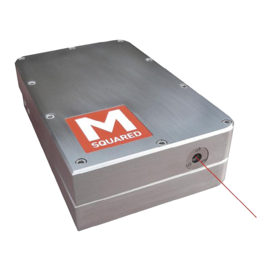 M Squared SolsTiS User Manual