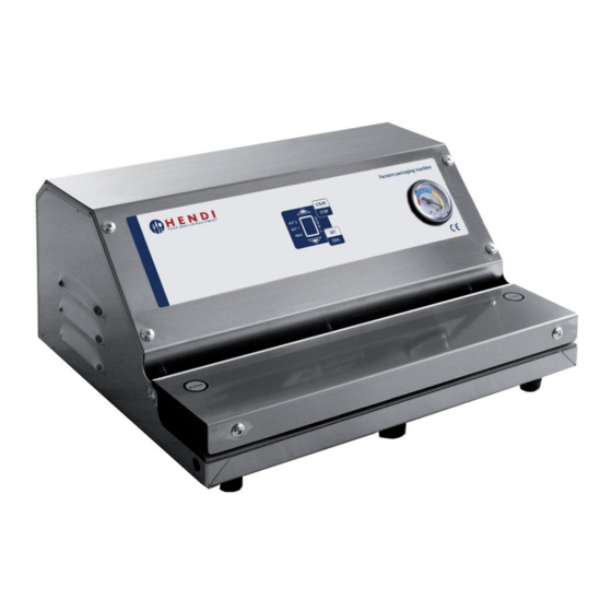 Hendi 970362 User Instructions