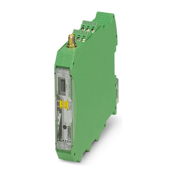 Phoenix Contact Radioline RAD-2400-IFS User Manual
