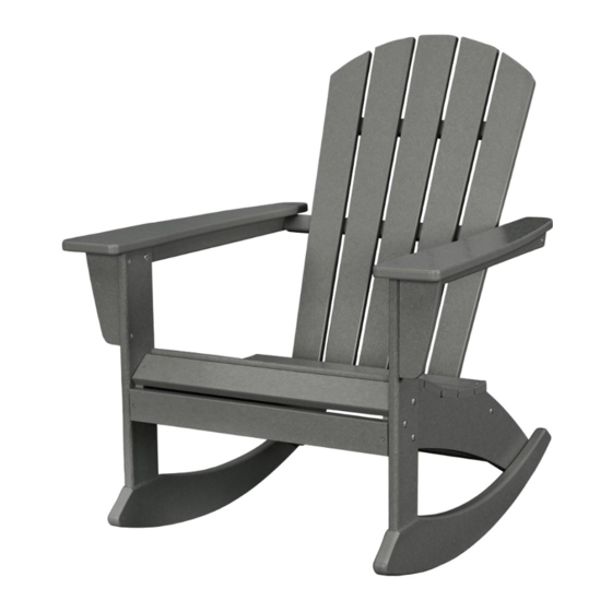 Polywood ADR410 Assembly Instructions