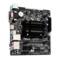 ASROCK J4025B-ITX Manual