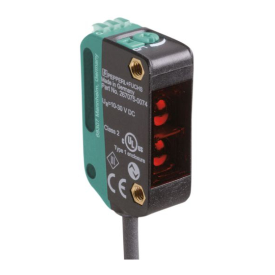 Pepperl+Fuchs OBT100-R100-2EP-IO-L Manual