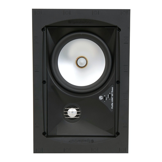SpeakerCraft AIM7 MT Three Owner's Manual