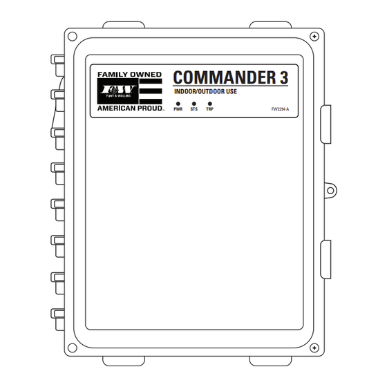 Flint & Walling Commander 3 Manuals