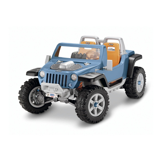 Fisher-Price J4394 Owner's Manual With Assembly Instructions