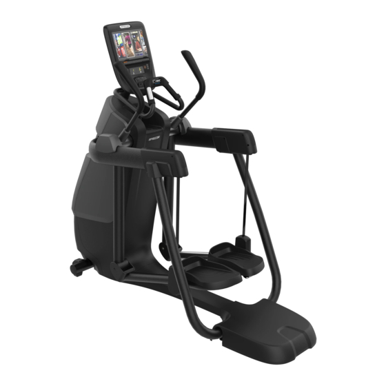 Precor AMT 800-Series Assembling And Maintaining Manual