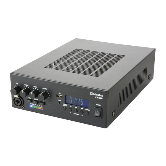 Adastra CM30B User Manual