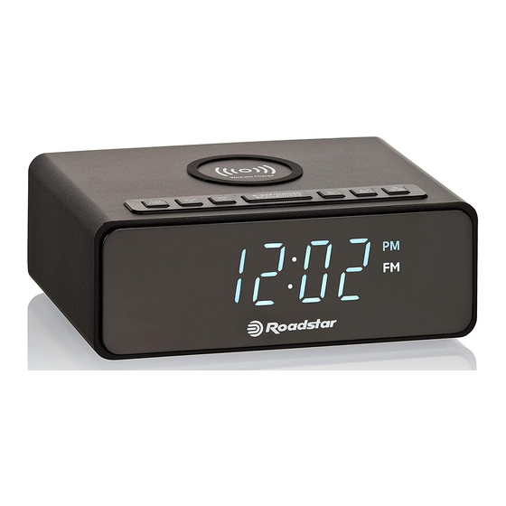 Roadstar CLR-700QI Clock Radio Alarm Manuals