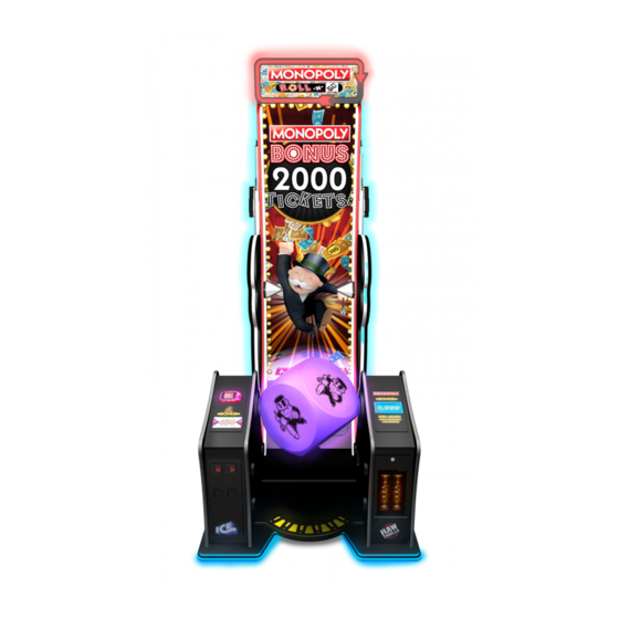 Innovative Concepts in Entertainment MONOPOLY ROLL-N-GO Service Manual