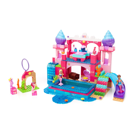 Mega Bloks Barbie Build'n Play Underwater Castle Manual