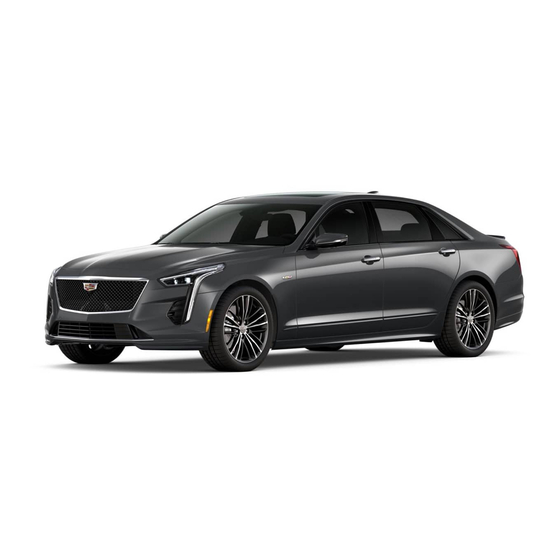 Cadillac CT6 2020 Convenience/Personalization Manual