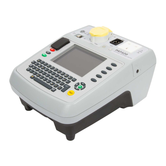 Megger PAT400 Series User Manual
