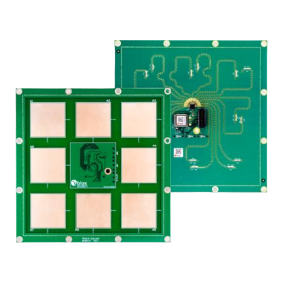u-blox XPLR-AOA-3 User Manual