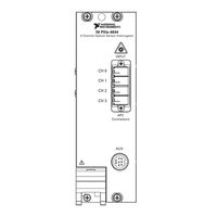 National Instruments PXIe-4844 Manual