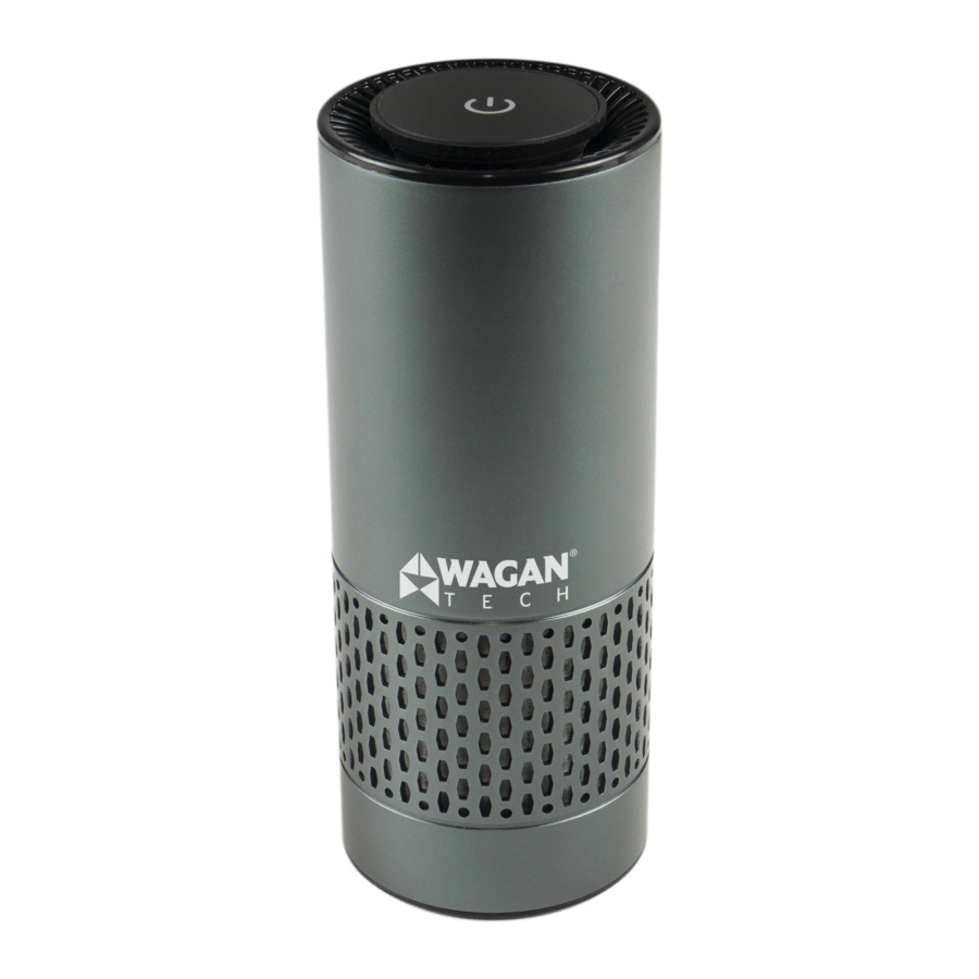 User Manuals: Wagan 2871 USB Air Purifier