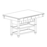 Furniture of America CM3512PT Assembly Instructions Manual