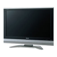 Sharp LC-37BV8 Service Manual