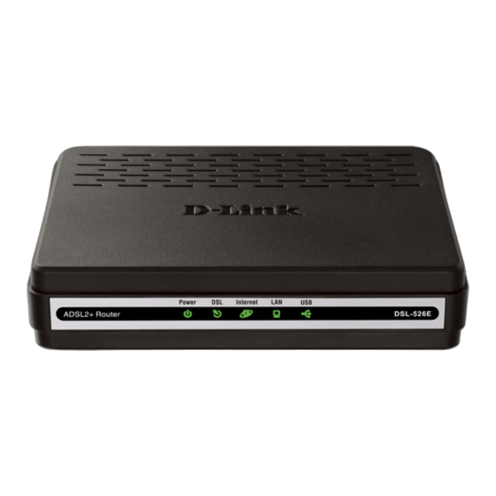 D-Link dsl-526e User Manual