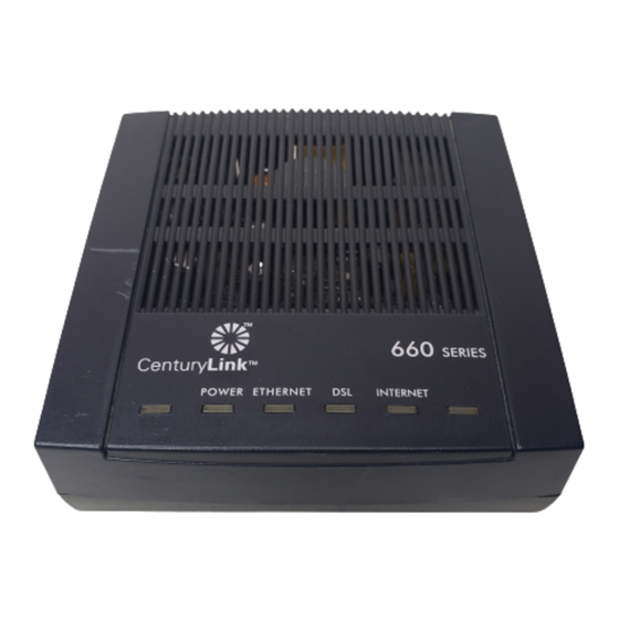 CenturyLink 660 Series Installation Manual