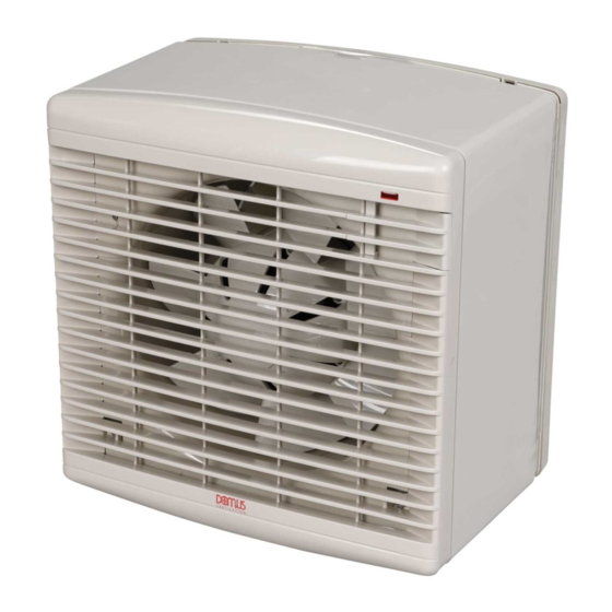 Domus Ventilation DX Series Installation And Maintenance Manual