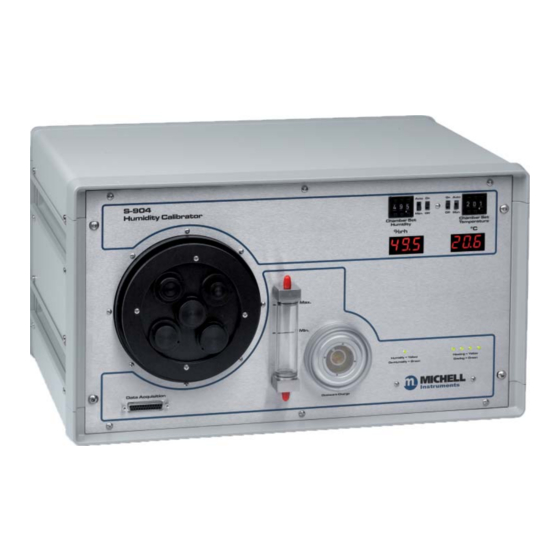 Michell Instruments S904 User Manual