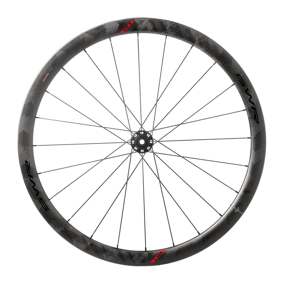 Miche SWR FULL CARBON RC 38/38 Manual Of Maintenance And Use