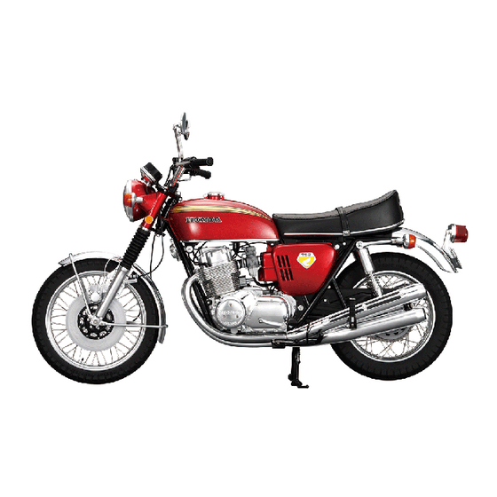 Deagostini MODEL SPACE Honda CB750 FOUR Assembly Manual