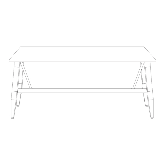 Lancaster TRESTLE BASE Assembly Instructions Manual