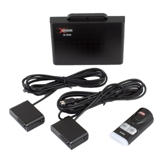 X-Armour XR-9500 Installation And Owner's Manual