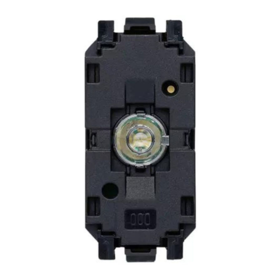 Vimar LINEA 30801 Manual