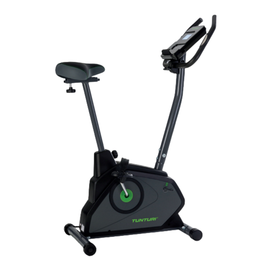 Tunturi Cardio Fit Bike 30 User Manual
