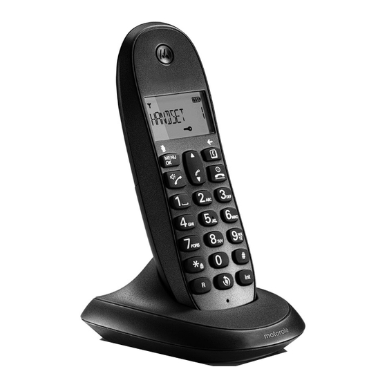 Motorola C1001LB+ Manual
