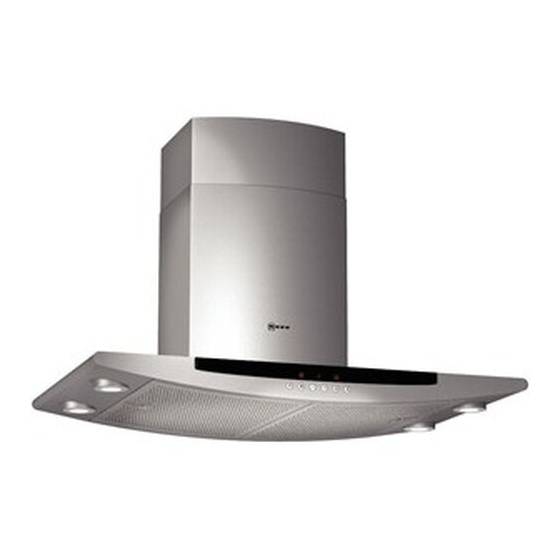 NEFF D 79T7 Series Operating And Installation Instructions
