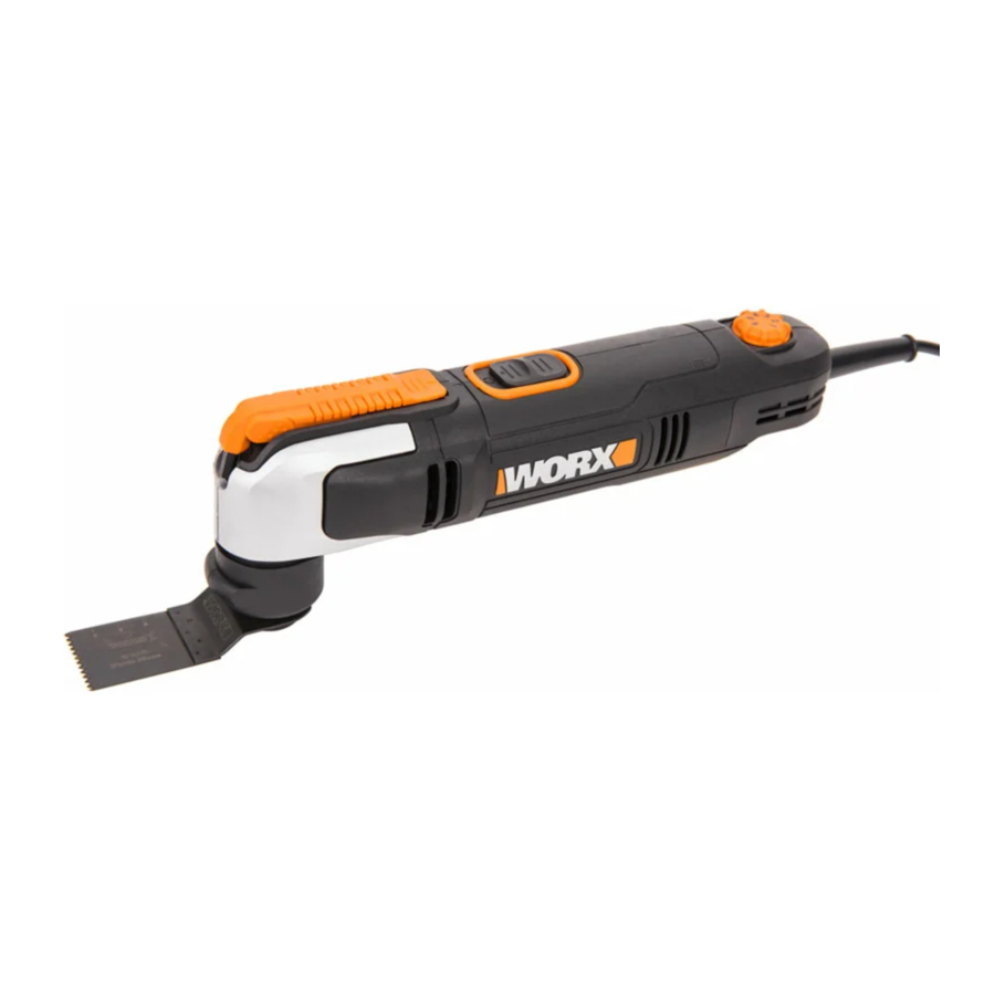 Worx Sonicrafter WX686.1, WX686 Series - Multi-Tool Manual